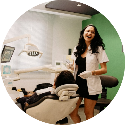 Dentist in Dental Clinic